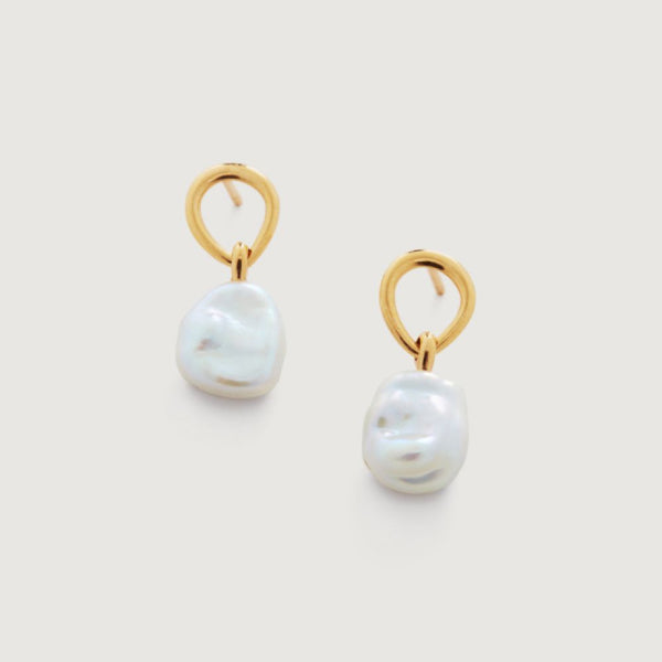 Flower Pearl Earrings