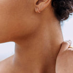 Load image into Gallery viewer, Open Rope Hoop Earrings
