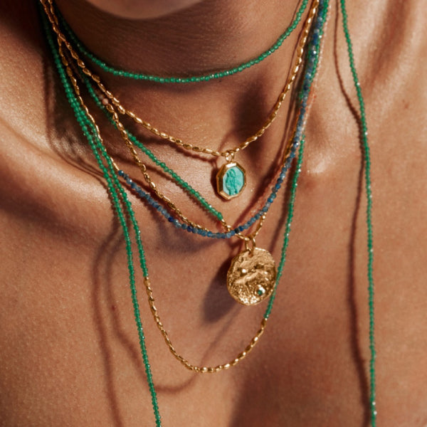 Whimsical Floral Charm Collar